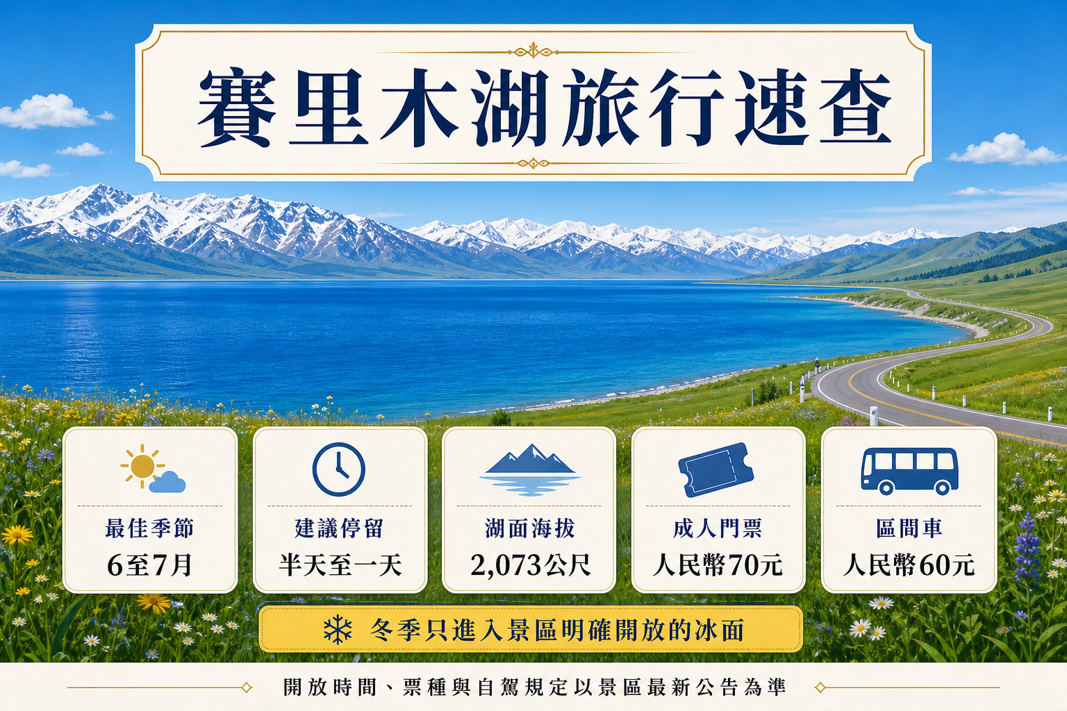 賽里木湖攻略